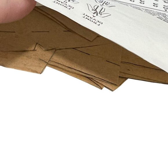 Calvin Klein Vogue American Designer Pattern 2138 Misses Dress Size 8 - Picture 3 of 3